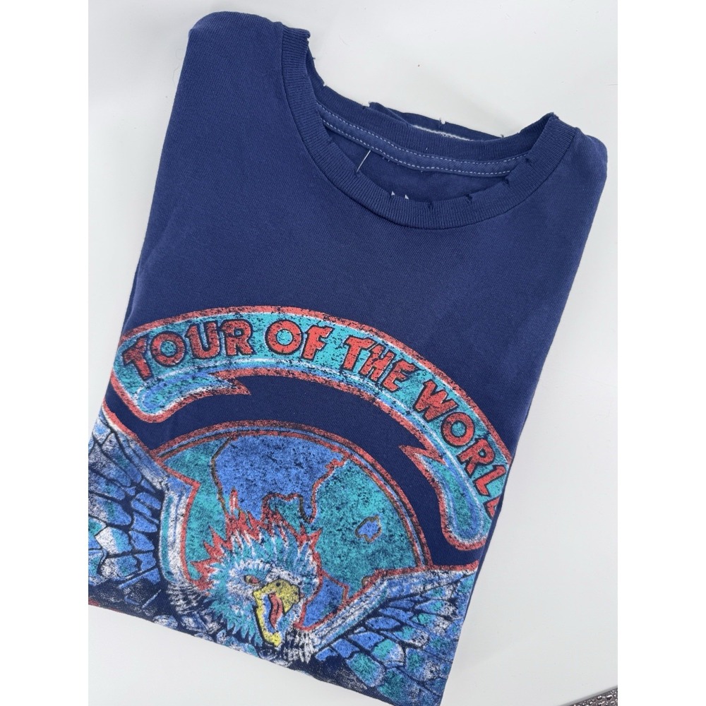 Van Halen 1984 Tour Shirt Vintage Rock Band Tee World Tour Graphic Unisex